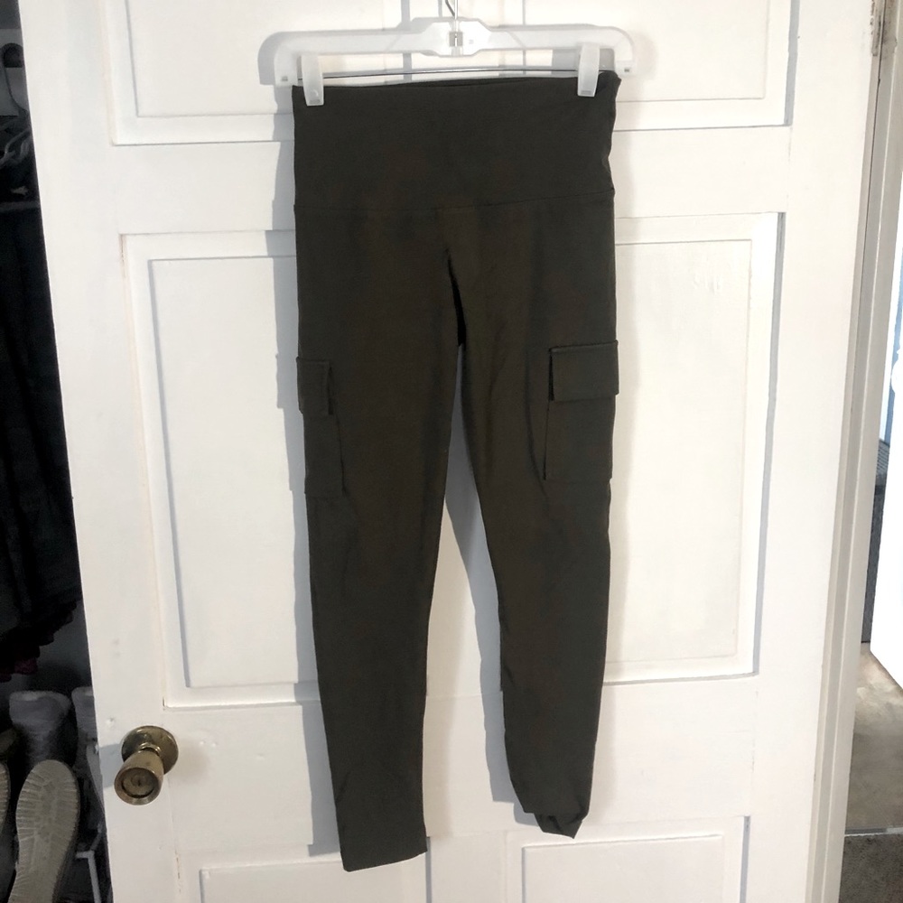 SALE: Green Cargo Leggings